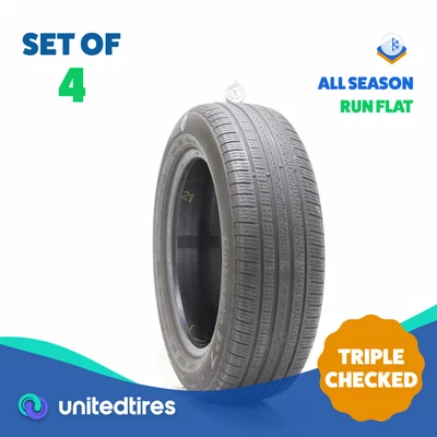 Conjunto de (4) Usado 225/60R18 Pirelli Cinturato P7 Run Flat 104H - 5.5-6/32 - Imagem 1 de 4