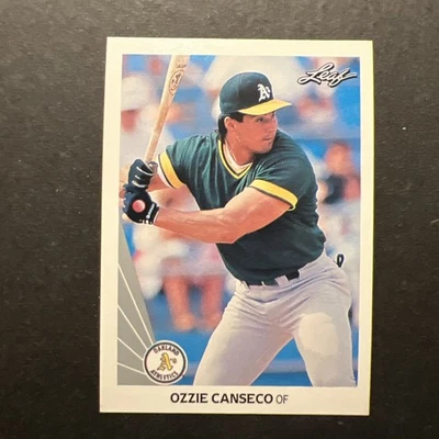 1990 Leaf - Ozzie Canseco #516 - Image 1 of 2