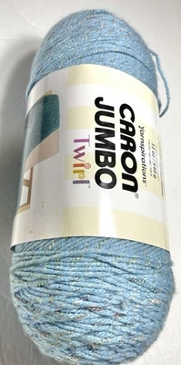 Caron - JUMBO ПРЯЖА TWIRL. 1 упаковка НЕБЕСНО-ГОЛУБАЯ ЛЕНТА. Я комбинирую доставку - Изображение 1 из 4