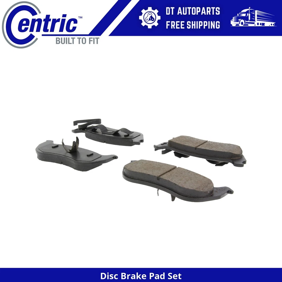 Para Mercury Mountaineer 2006-2010 | Pastillas de freno de disco traseras centradas | Cerámica Foto 1 de 4