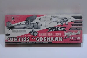 BERKELEY CURTIS GOSHAWK F11-C2 U.S. NAVY RC MODEL KIT 23.75” WINGSPAN 1:16 SCALE - Picture 1 of 15