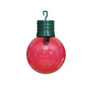 Grande ampoule DEL rouge vert ou bleu simple suspendue géante C7 boule de Noël