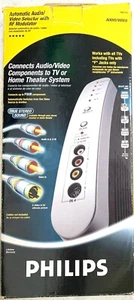Philips PH61153 Automatic Audio/Video Selector with RF Modulator - Picture 1 of 4