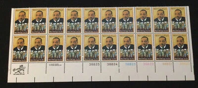 20 USPS Stamps 15 Cent - Black Heritage Martin Luther King Jr  - Scott 1771 - Image 1 of 3