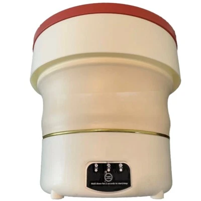 Portable Washing Machine: Mini Foldable Travel Washer & Spin Dryer NEW (No Lid) - Image 1 of 4