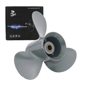 Fot Honda Motor BF25 hp / BF30 hp For Yamaha 9 7/8 x 9" Pitch Outboard Propeller - Bild 1 von 11