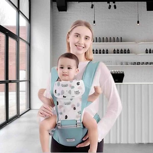 Zavenese Baby Carrier 4-Way Convertible Infant Carrier Sling Wrap Hipseat 4-36M - Picture 1 of 14
