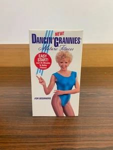 Dancin' Grannies Mature Fitness (VHS, 1993) For Beginners / VERY GOOD!!! - Picture 1 of 6
