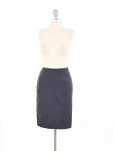 KAUFMANFRANCO Falda Lápiz 4 Elástica Lana Fieltro Cremallera Expuesta  - Imagen 1 de 9