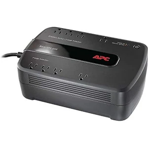 APC Be650g1 Back-Ups 650Va, 120V, 8 Nema Outlets (4 Surge) - Picture 1 of 2