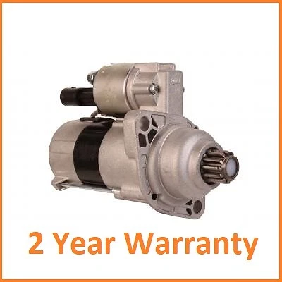 VW Volkswagen Golf Jetta Passat 1.9, 2.0, 3.2, 3.6 TDI Starter Motor 2.0kW 2004> - Image 1 of 4