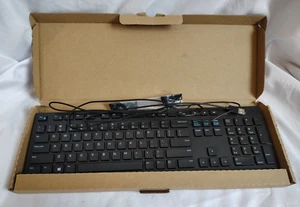 Dell KB216-BK-US Wired Keyboard - Black - New Opened Box - Photo 1/5