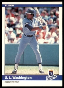 1984 Fleer U.L. Washington Kansas City Royals #361 - Picture 1 of 2