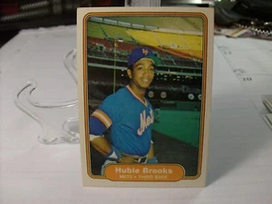 1982 Fleer Baseball #522 - Hubie Brooks - New York Mets 82-1282 - Bild 1 von 2