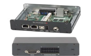 SuperMicro SYS-E100-8Q-THE3 A1SQN,CSE-E100-015F+AOC-WPAN-Q58(US)+AOC-WCDMA+ ante - Picture 1 of 1