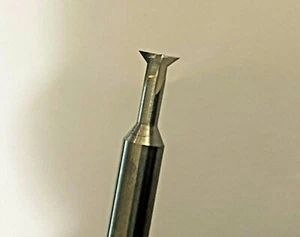 45 grados 6 mm diapositiva 6 mm vástago carburo sólido ranura en T herramienta cortadora CNC molino enrutador Reino Unido - Imagen 1 de 4
