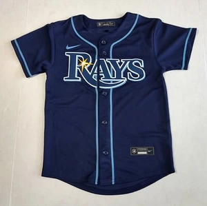 Tampa Bay Rays Nike Franco Jersey YOUTH Small Blue MLB #5 - Picture 1 of 9