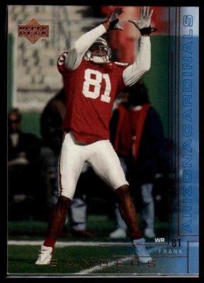 2000 Upper Deck #5 Frank Sanders - Image 1 of 2