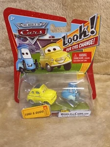 Disney Cars - Luigi & Guido #112 & #113 Diecast Rare HTF 2010 - NIB LOOK! - Picture 1 of 8