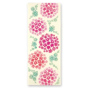 Japanese Traditional Handtowel TENUGUI 35" Tapestry kenema TSUTSUJI AZALEA JAPAN - Picture 1 of 8
