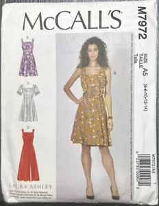 McCall's Sewing Pattern 7972 dress pattern - Sizes 6-14 Uncut Factory Fold - Picture 1 of 3