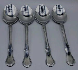 4 Pc Lot Pfaltzgraff Briarwood Stainless Tablespoons Flatware - Picture 1 of 8