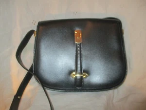 vintage Leather School Florence Italy leather crossbody/shoulder bag - Picture 1 of 15
