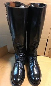 Botas de patrulla de motocicleta para hombre talla 7,5 E - Imagen 1 de 4