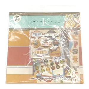 Kit de chatarra K & Company Marcella by K Rust 8,5 x 8,5 más de 120 piezas adorno - Imagen 1 de 2