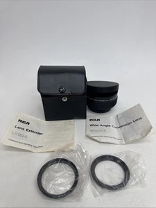 RCA Weitwinkel Konvertierungsobjektiv WAL01A mit Tasche für RCA Farbvideokamera - Bild 1 von 4