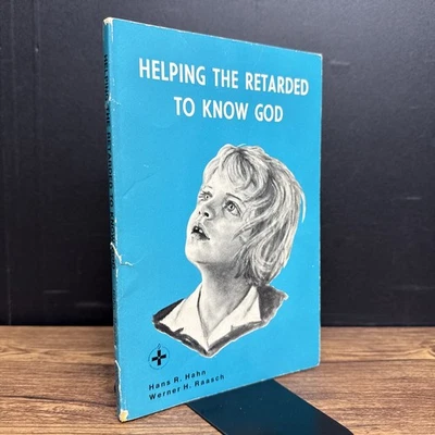 Helping The Retarded to Know God, 1969, ~ULTRA RARE~ BOOK - Image 1 of 4