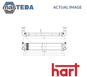 618 603 INTERCOOLER RADIATOR HART NEW OE REPLACEMENT - Picture 1 of 5