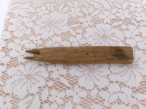 Antique Handmade Wood Tool Primitive Farmhouse Upholstery Tack Nail Puller ? - Picture 1 of 4