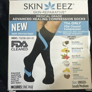 Skineez Medical Grade Advanced Healing Kompressionsstrümpfe 10-20 mmHg, klinisch - Bild 1 von 2