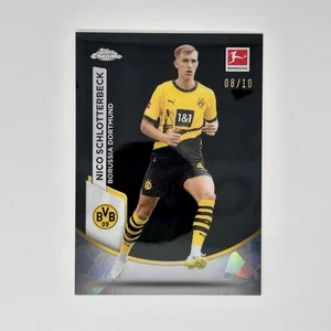 Topps Bundesliga Chrome Black Refractor 23/24- Nico Schlotterbeck /10 - BVB - NM - Bild 1 von 1