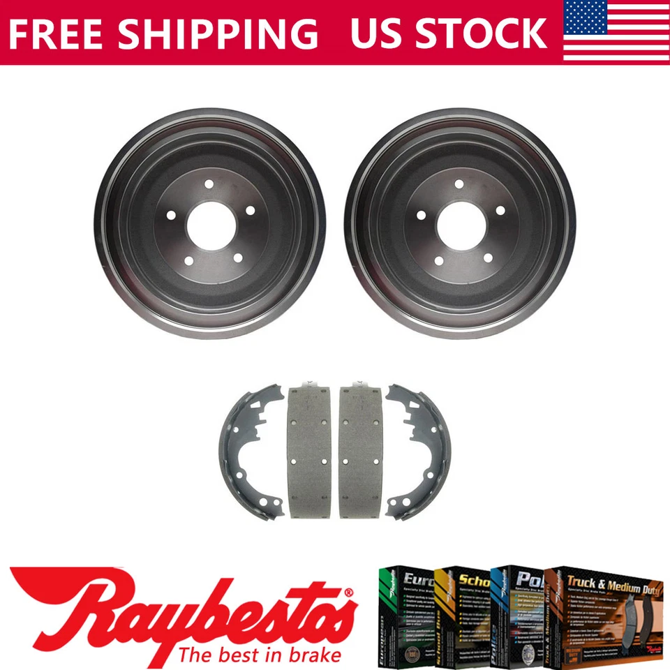 Kit de tambores de freno delanteros y zapatas de freno para Pontiac Catalina 1966 - Raybestos Foto 1 de 4