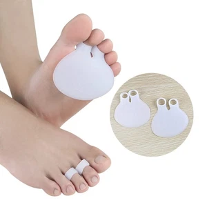 2 pares de almohadillas para media almohadilla para pies cojín metatarsiano para arco metatarsiano - Imagen 1 de 11