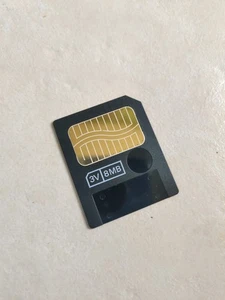 Vintage Olympus Smart Media 8MB Compact Memory Card For 90s Digital Cameras - Picture 1 of 2