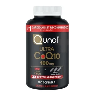 Qunol Ultra CoQ10 100 mg., 180 Softgels - Picture 1 of 4