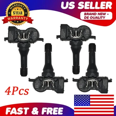 Set(4) Tire Pressure Sensor TPMS For 2016-2021 Jeep Grand Cherokee Dodge Durango - Image 1 of 4
