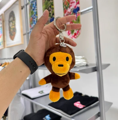 Ape BAPE BABY MILO PLUSH DOLL KEYCHAIN Plush Keychain - Image 1 of 2