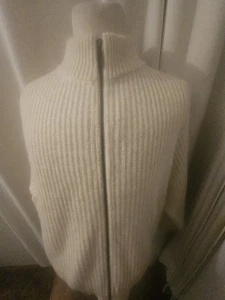 Vintage LL Bean Pullover Damen XL Wolle Alpaka Strick Reißverschluss Cardigan Made in USA - Bild 1 von 5