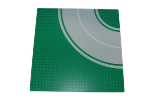 Lego® Street Base Plate Pad 32x32 Curve without Footway GREEN - Picture 1 of 1