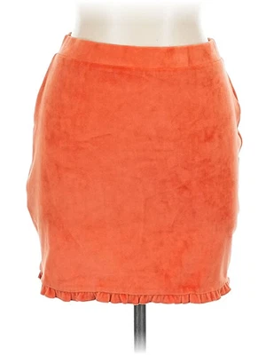 Falda informal Double Zero naranja para mujer L Foto 1 de 2