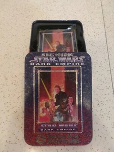 1995 Metallic Impressions Star Wars Dark Empire Embossed Metal Collector Cards - Picture 1 of 11