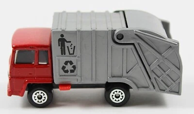 REFUSE TRUCK Matchbox 1979 SuperFast Disposal Unit Red Gray - Image 1 of 4