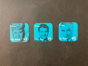 Canal 9, Lote de 3 personalidades de tarjetas comerciales - Imagen 1 de 2