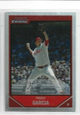 Freddy Garcia 2007 Bowman Chrome Refractor #31 - Philadelphia Phillies - Image 1 of 2