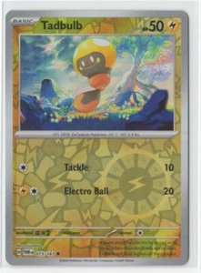 Pokemon Twilight Masquerade 073/167 Tadbulb Reverse Holo - Picture 1 of 1
