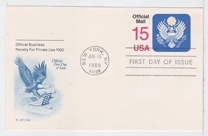 TurtlesTradingPost- Official Mail Post Card 1988 #UZ4- FDC Artcraft Cachet - Picture 1 of 1